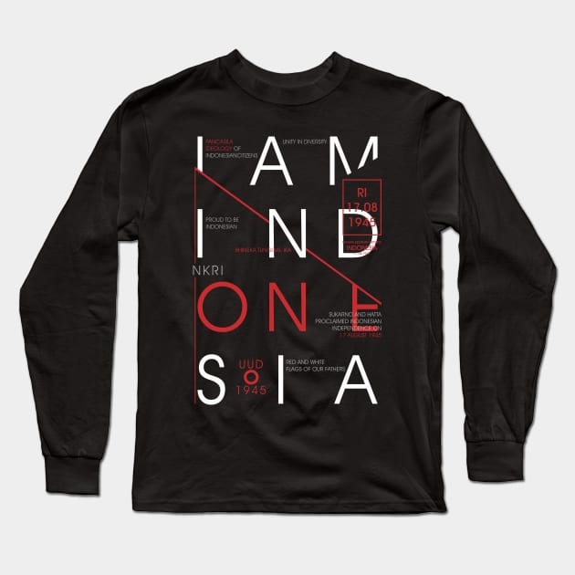 Indonesia Long Sleeve T-Shirt by Insomnia_Project